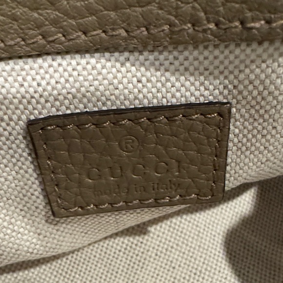 Gucci Beige Leather Backpack - Picture 5 of 6